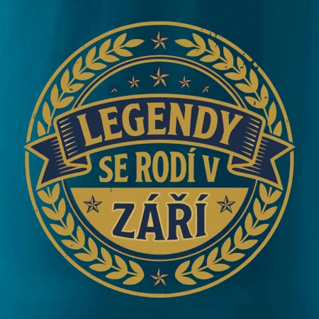 Legendy se rodí v září - Retro emblém