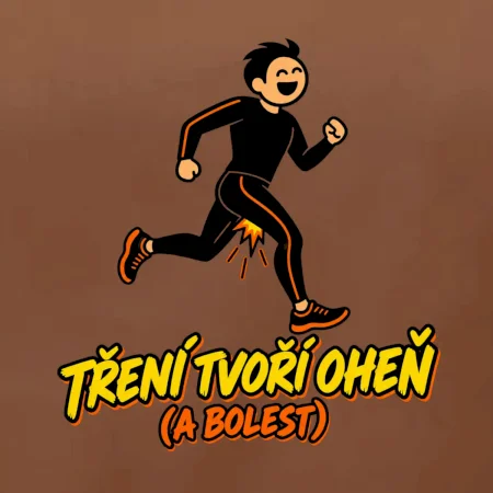 Běžecké tření tvoří oheň