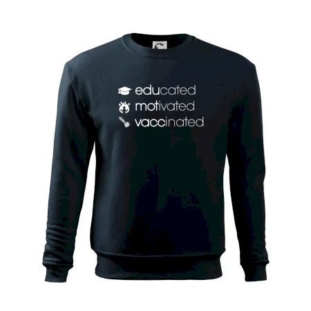 Educated motivated vaccinated