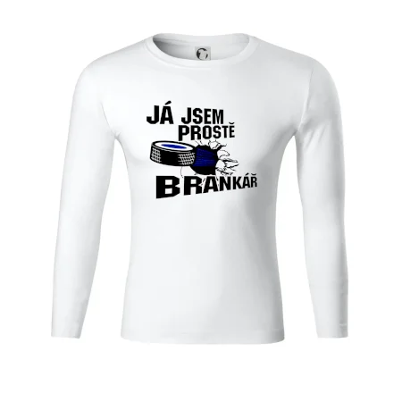 Ja jsem prostě brankář hokej