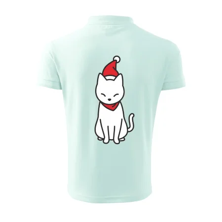 Vánoční kočka sedící