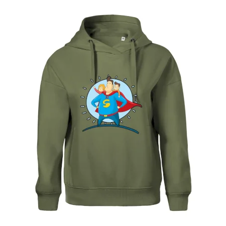 Táta superman - holka a kluk