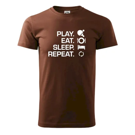 Stolní tenis - eat sleep