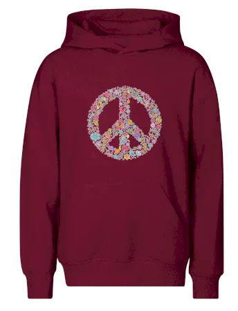 Peace symbol lístečky