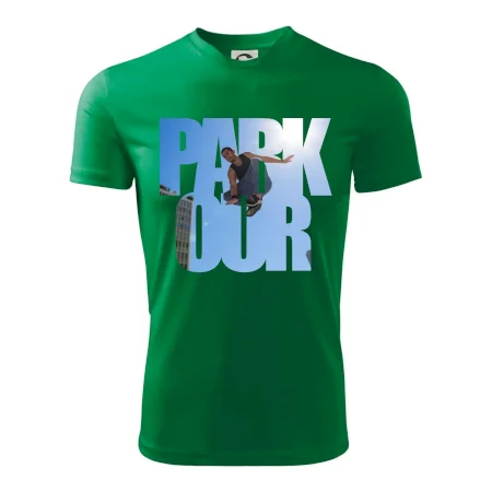 Parkour nápis nebe