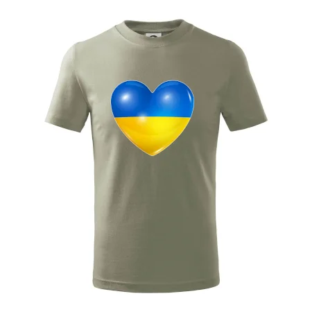 Ukrajina srdce vlajka