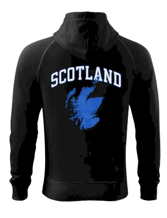 Scotland nápis s mapou