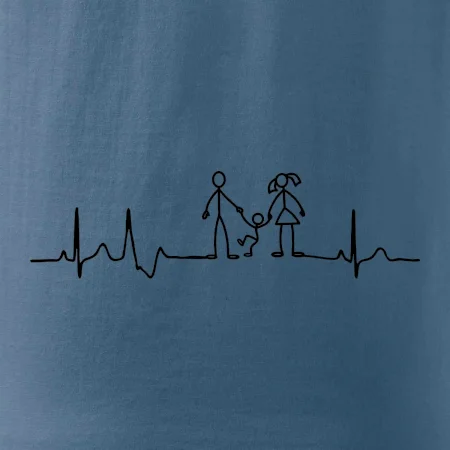 EKG rodina a jedno dítě