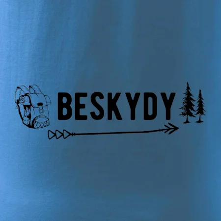 Beskydy nápis