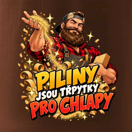 Piliny jsou třpytky pro chlapy - vousatý truhlář