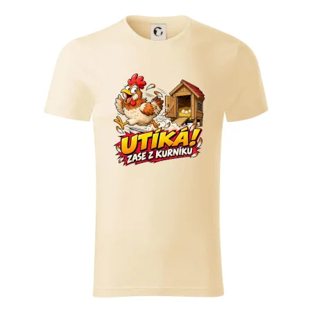 Útěk slepice z kurníku