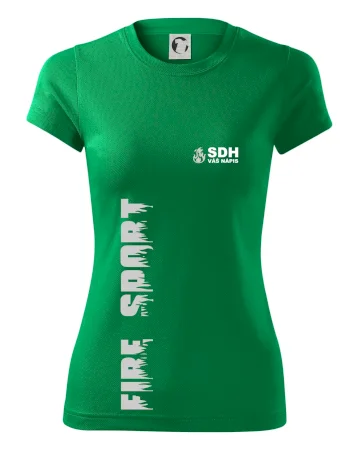 SDH REFLEXNÍ nápis (oheň, firesport, název sboru - vlastní nápis)