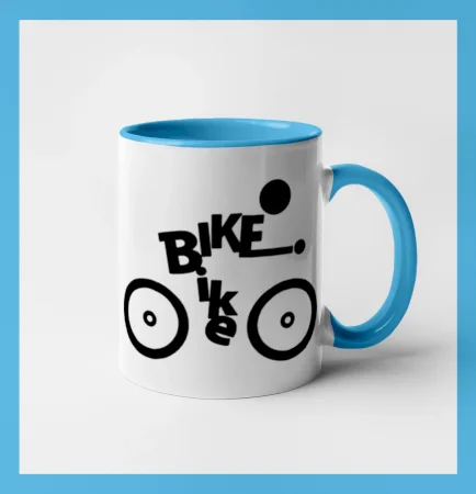 Bike nápis postava