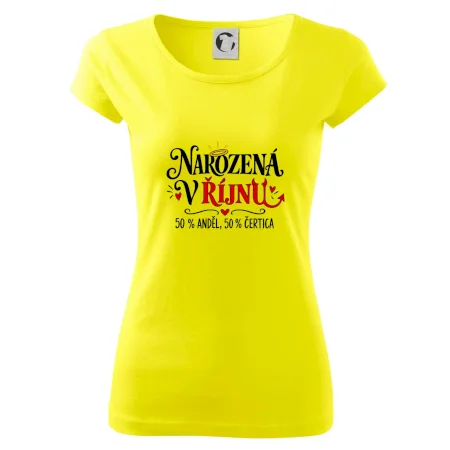Narozená v říjnu anděl i čertice