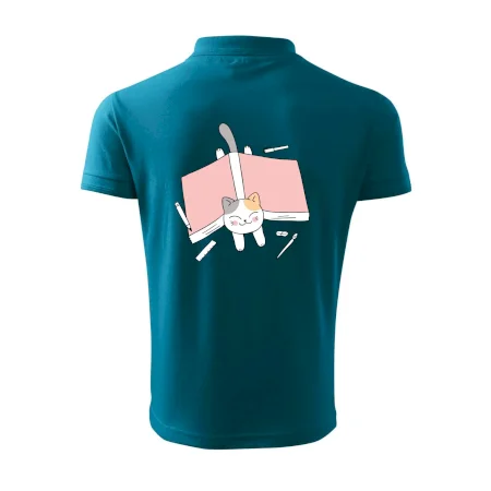 Učení na státnice kočka