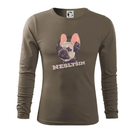Francouzský buldoček neslyším