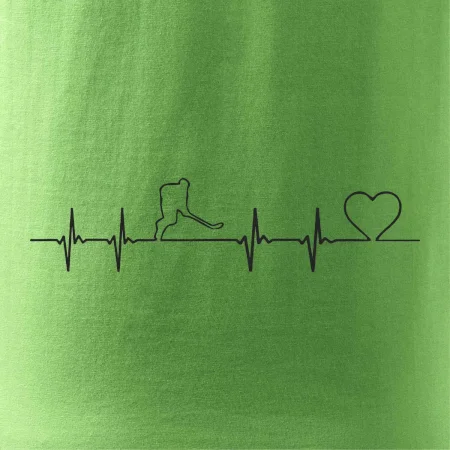 Hokejový hráč EKG