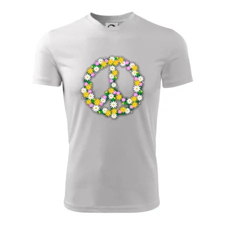 Peace symbol kopretiny