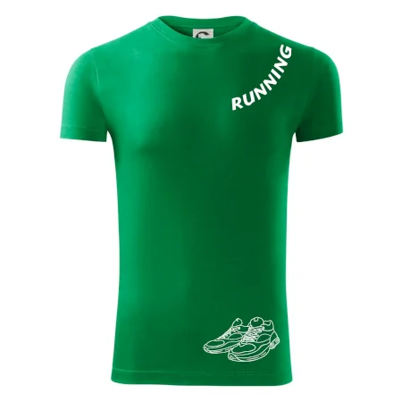 Running nápis šikmo