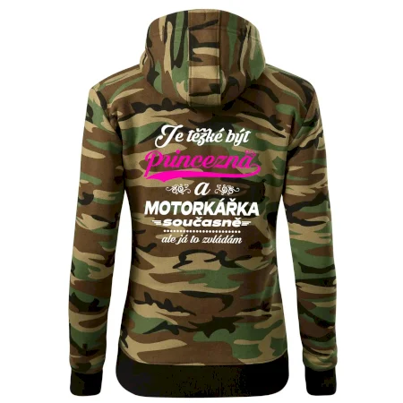 Je těžké být princezna - motorkářka