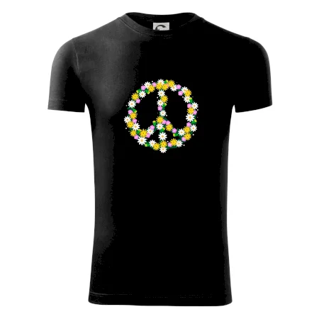 Peace symbol kopretiny