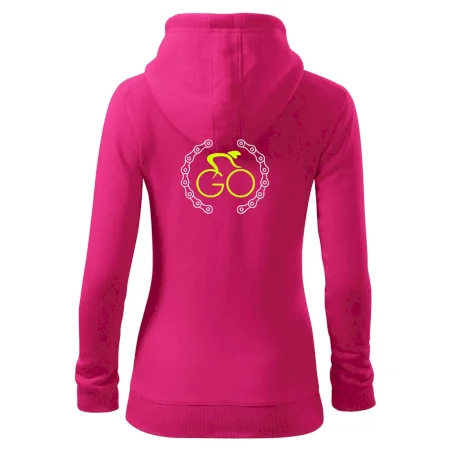 GO cyklista (fluo potisk)