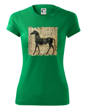 Egyptské hieroglyfy kůň