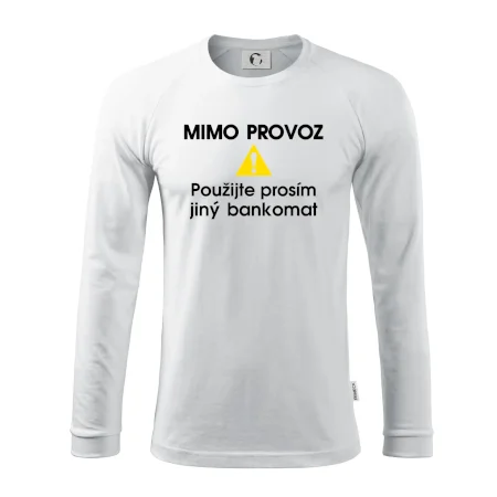 Mimo provoz - použijte jiný bankomat