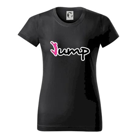 Jump - nápis a panáček