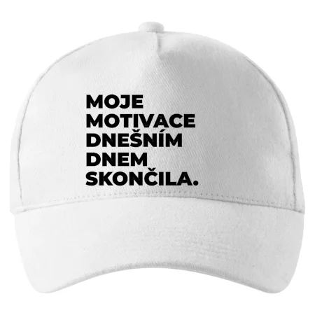 MOJE MOTIVACE DNEŠNÍM DNEM SKONČILA.