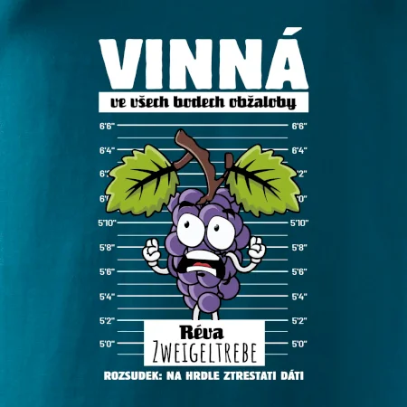 Vinná réva odsouzena Zweigeltrebe