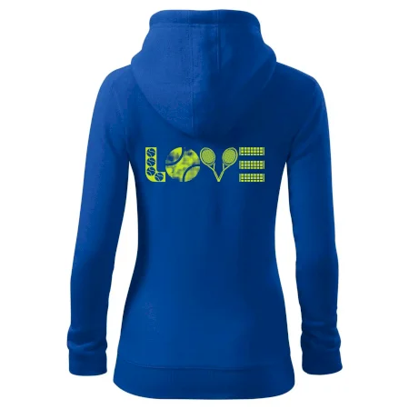 Tenis love nápis