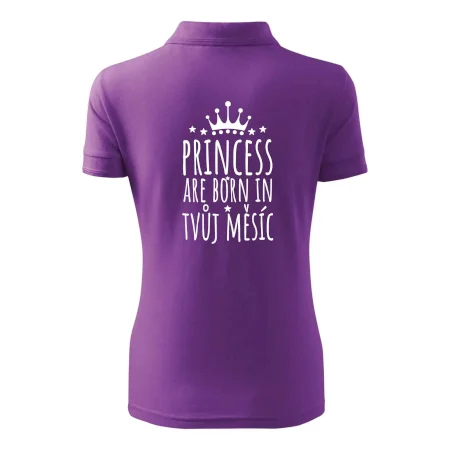 Princesses are born in (vlastní nápis měsíc narození)