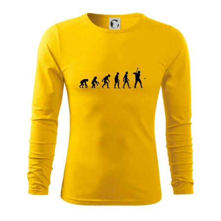 Evoluce baseball pálkař nápřah + míček