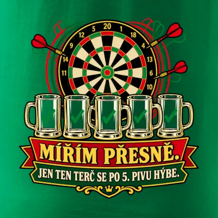 Mířím přesně, jen ten terč se hýbe
