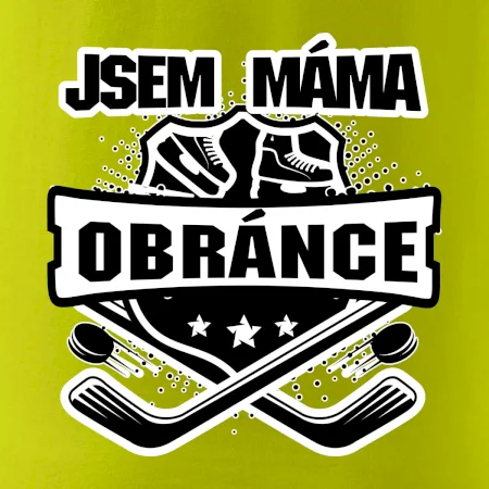 Hokejový erb - Máma obránce