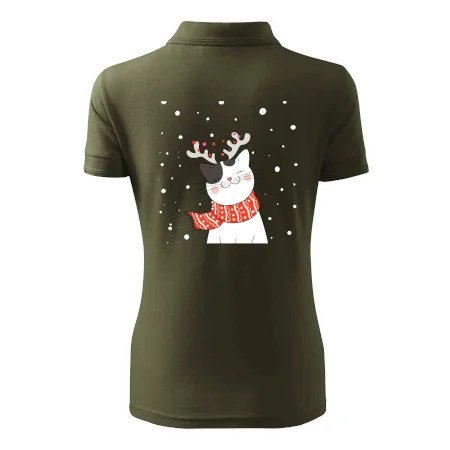 Kočka se sobími rohy