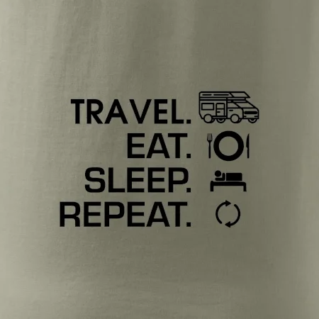 Eat sleep travel - alkovna