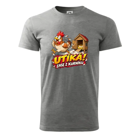 Útěk slepice z kurníku