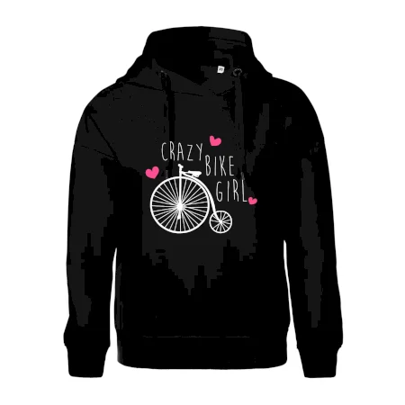 Crazy bike girl