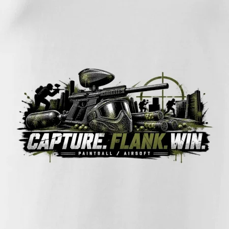Taktika capture flank win paintball