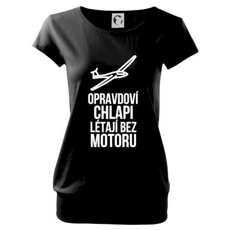 Opravdovi chlapi létají bez motoru