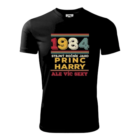 1984 stejný ročník jako princ Harry