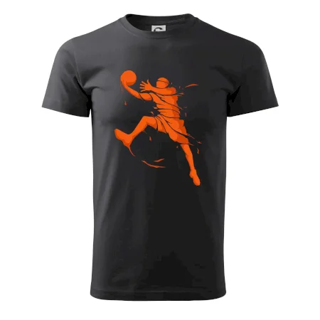 Basketball player splash