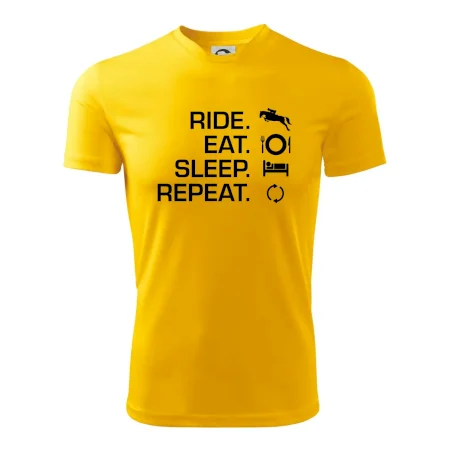 Ride Eat Sleep Repeat koně
