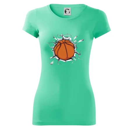 Basketbal míč v triku
