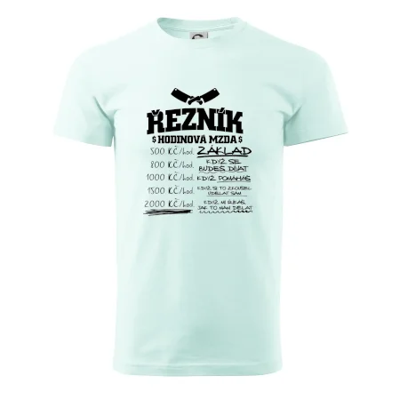 Hodinová mzda řezník