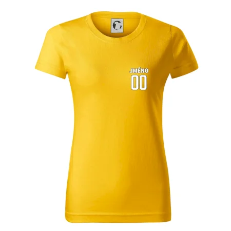 Florbalový  dres - vlastní jméno a číslo