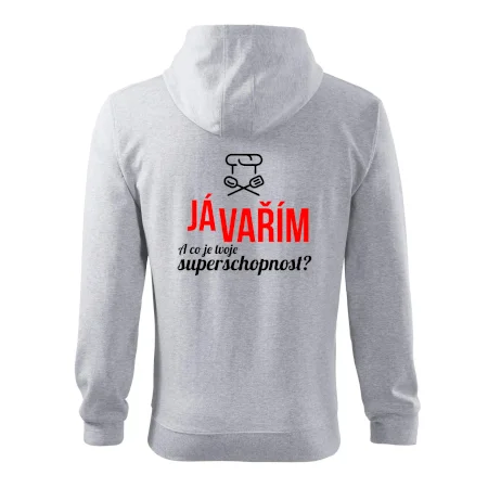 Já vařím - tvoje superschopnost? rovný nápis