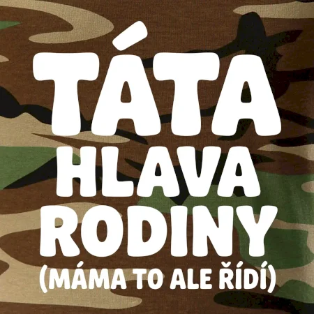 Táta - hlava rodiny  (máma to,  ale řídí)